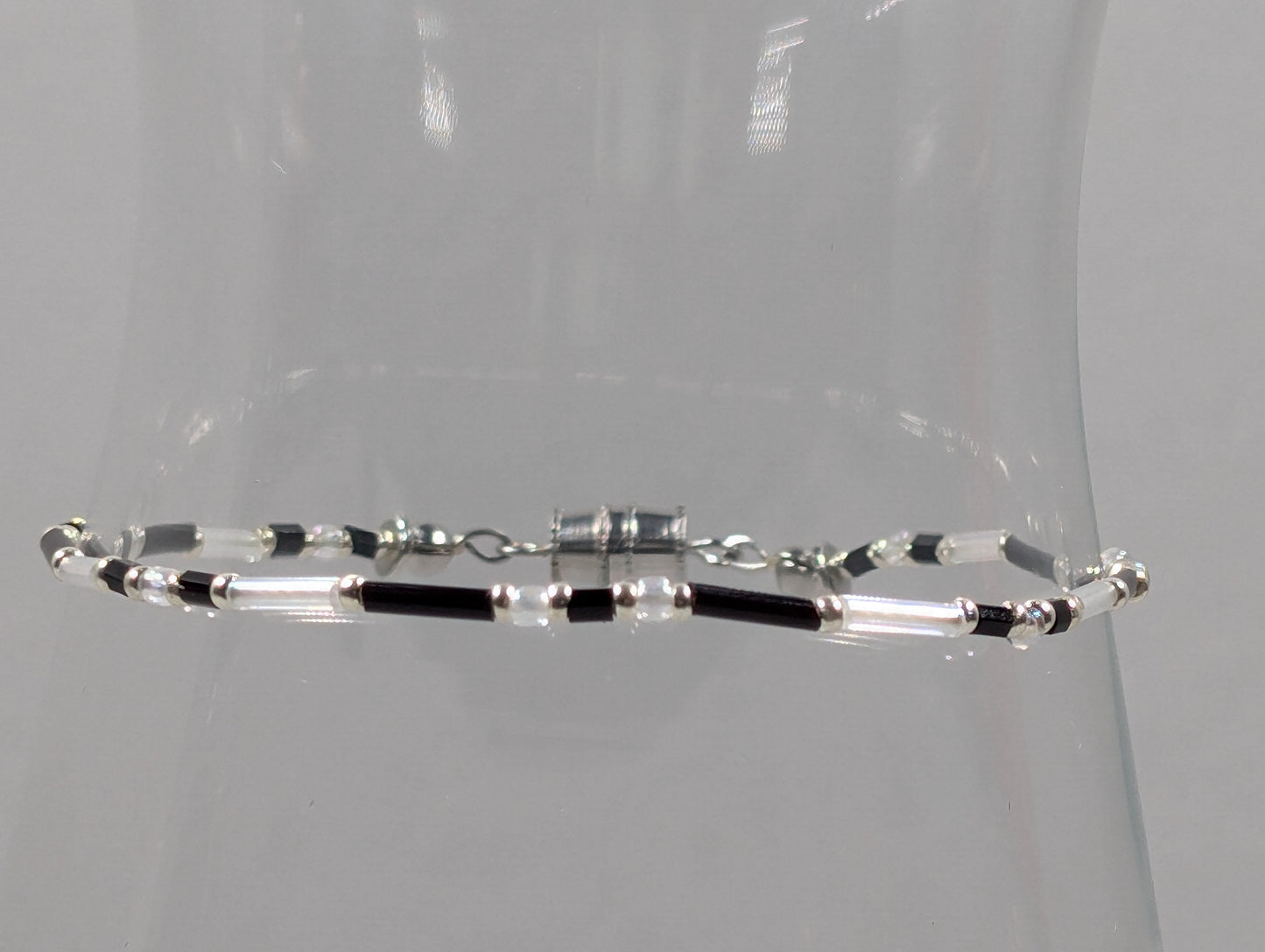 Monochrome Elegance Bracelet