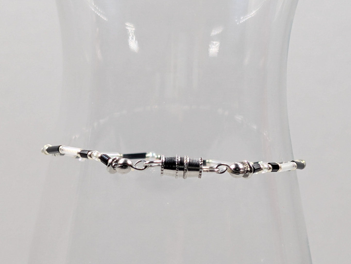 Monochrome Elegance Bracelet